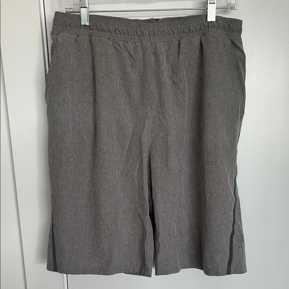 Gray Casual Shorts